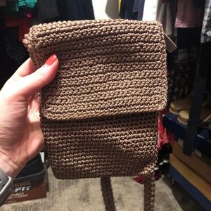 The Sak knit crossbody bag